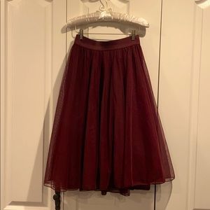 Aline toole skirt